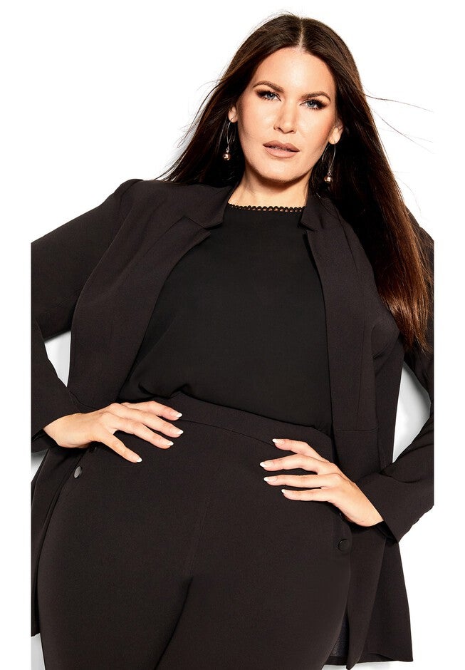 Hannah Jacket - black, BLACK, hi-res image number null