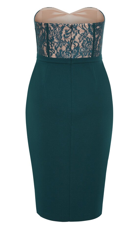 Perfect Date Dress - emerald, EMERALD, alternate image number null