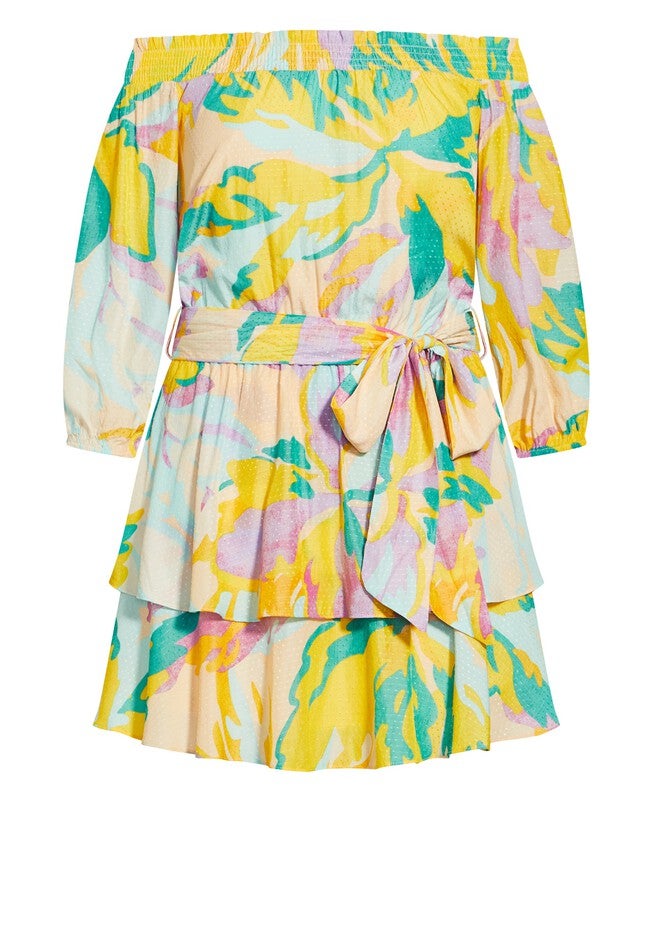 Eileen Dress - pink, YELLOW, alternate image number 2