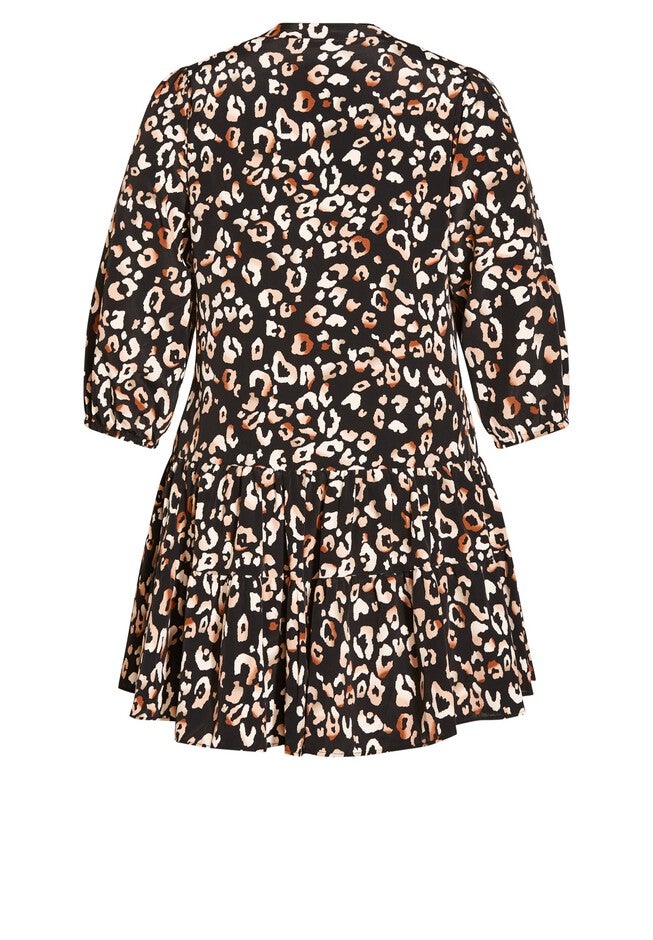 Safari Print Tunic - black, BLACK, alternate image number 4