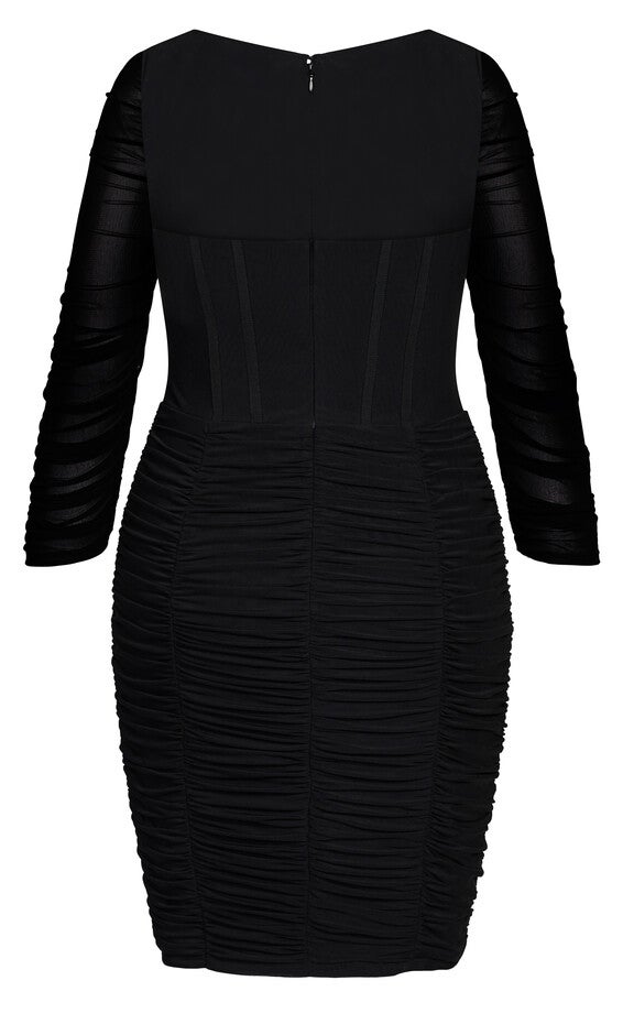 Sexy Bustier Dress - black, BLACK, alternate image number 4