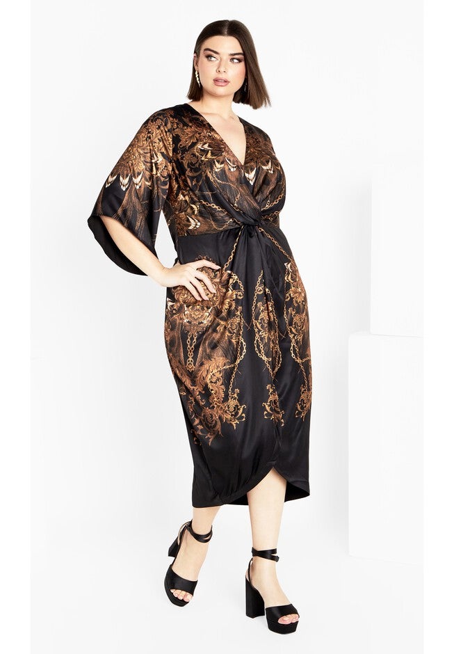 Priscilla Dress - gold, GOLD, on-hover image number null