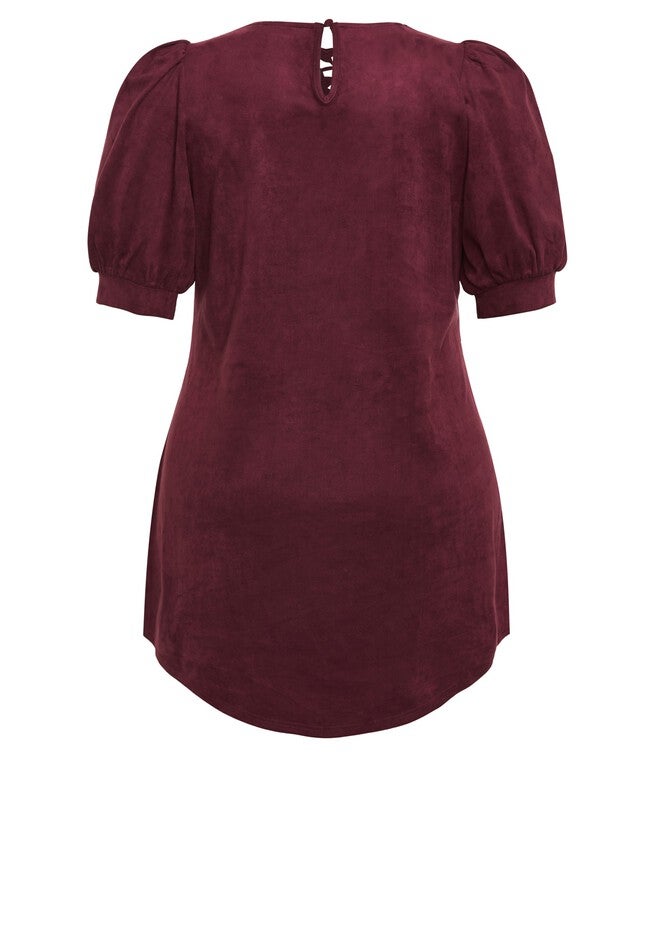 Whitney Dress - ruby, RED, alternate image number null