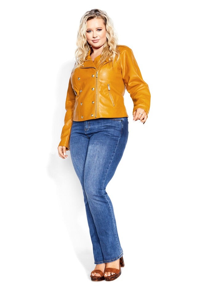 Megan Jacket - caramel, BROWN, on-hover image number null