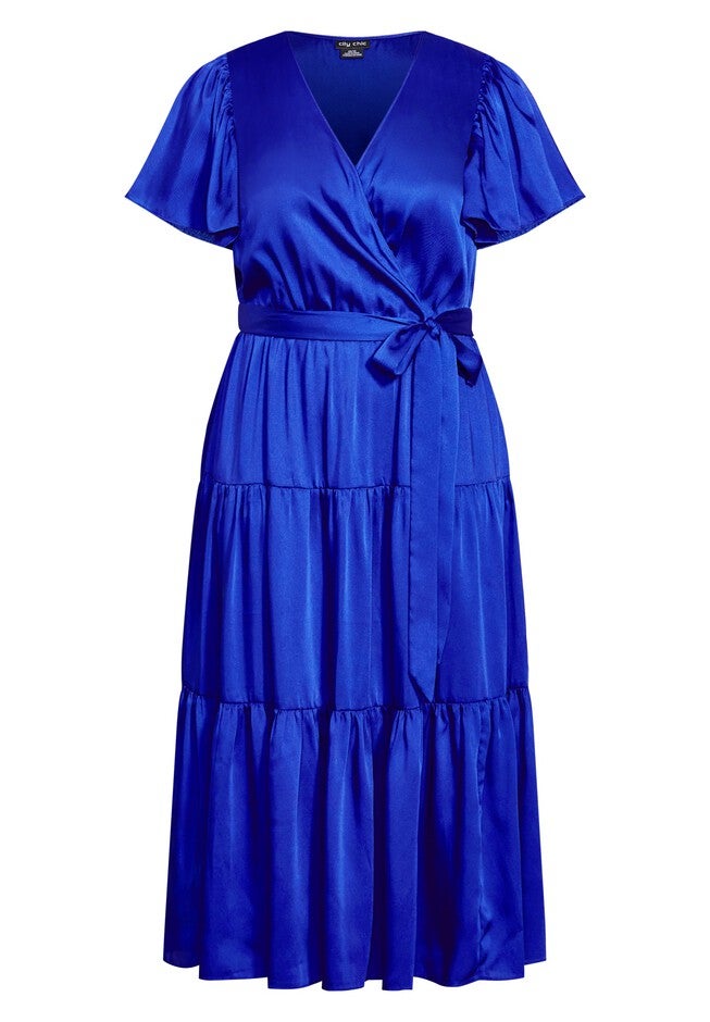Tiered Sweetness Maxi Dress - cobalt, BLUE, alternate image number 2