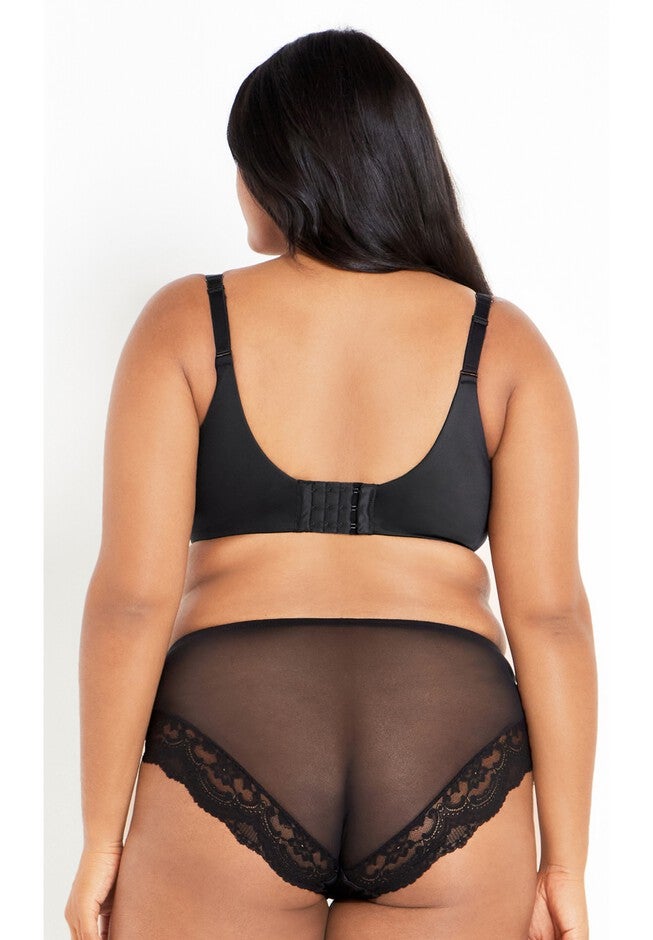 Smooth & Chic T-Shirt Bra - black, BLACK, on-hover image number 1