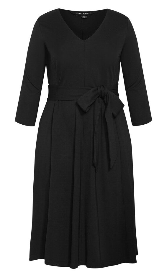 Presley Dress - black, BLACK, alternate image number null