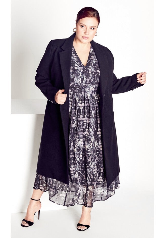 After Dark Print Dress, AFTER DARK, alternate image number 3