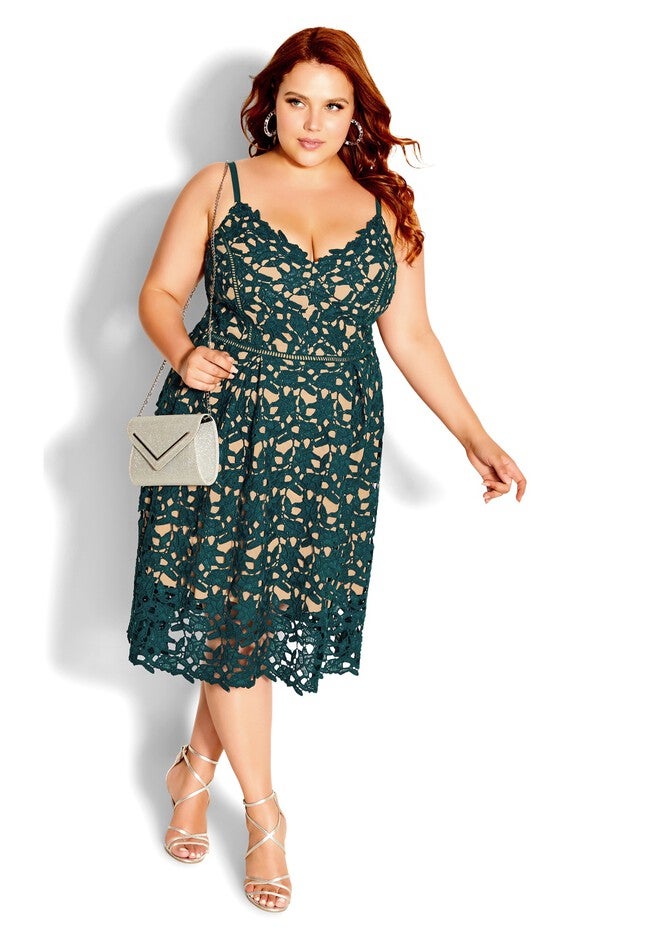 So Fancy Dress - emerald, GREEN, hi-res image number null