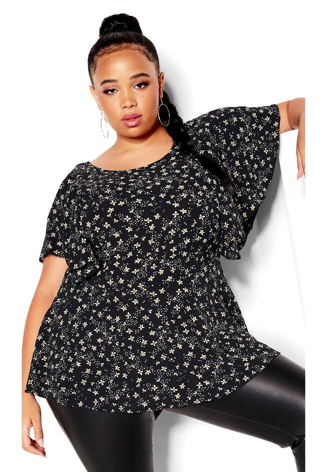 Saskia Top - black, BLACK, hi-res image number null