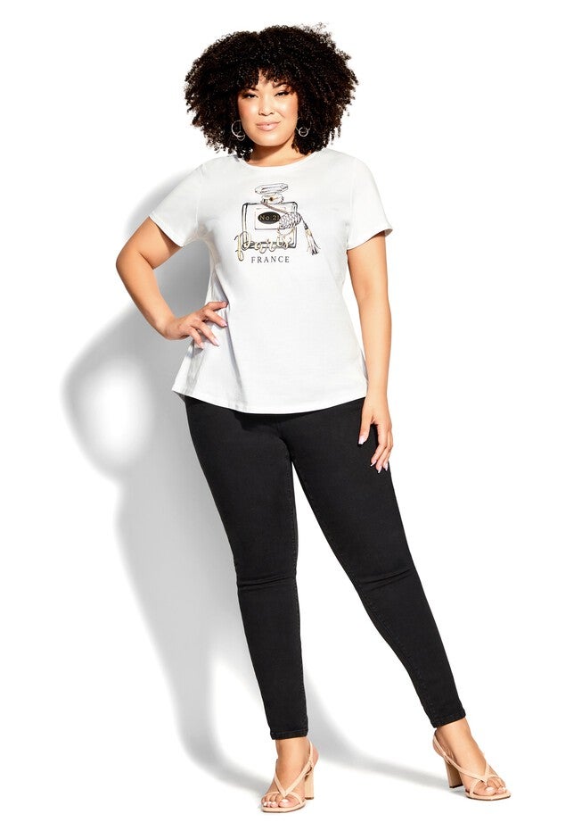 Naomi Tee - ivory, WHITE, alternate image number 5