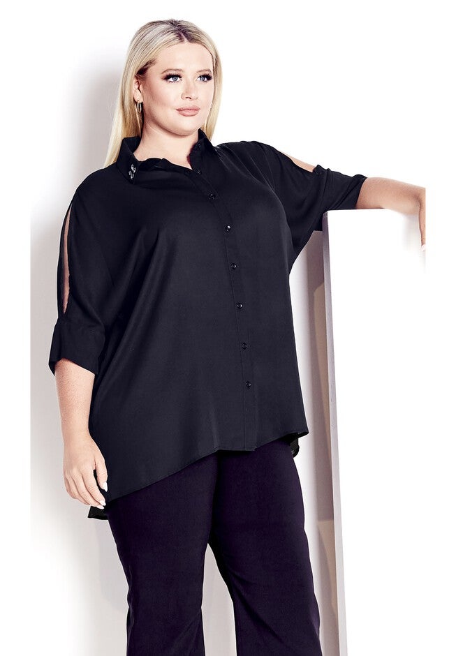 Presley Shirt, BLACK, hi-res image number null