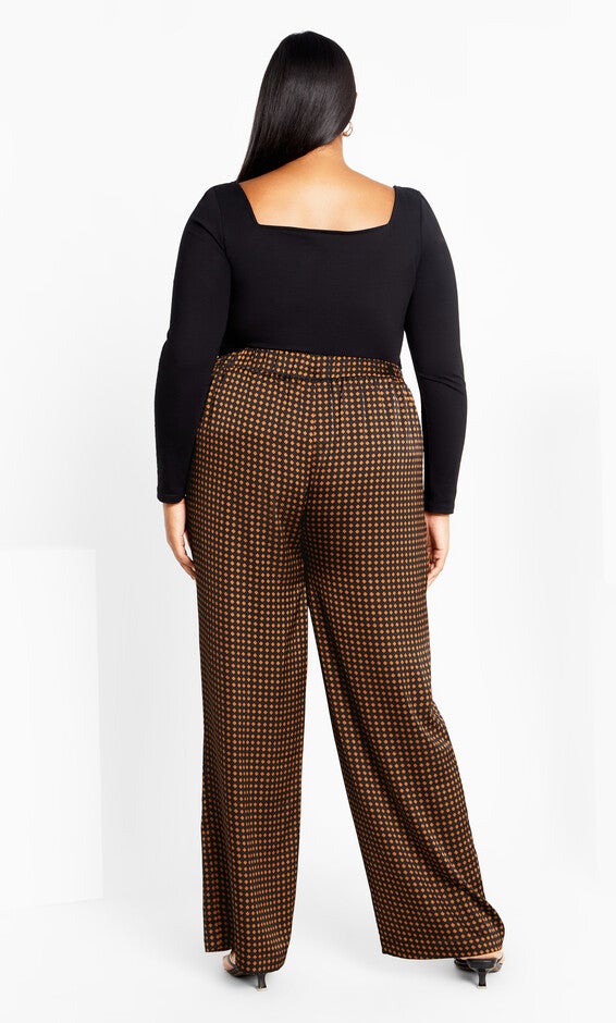 Mara Pant - mocha, ABSTRACT, alternate image number null