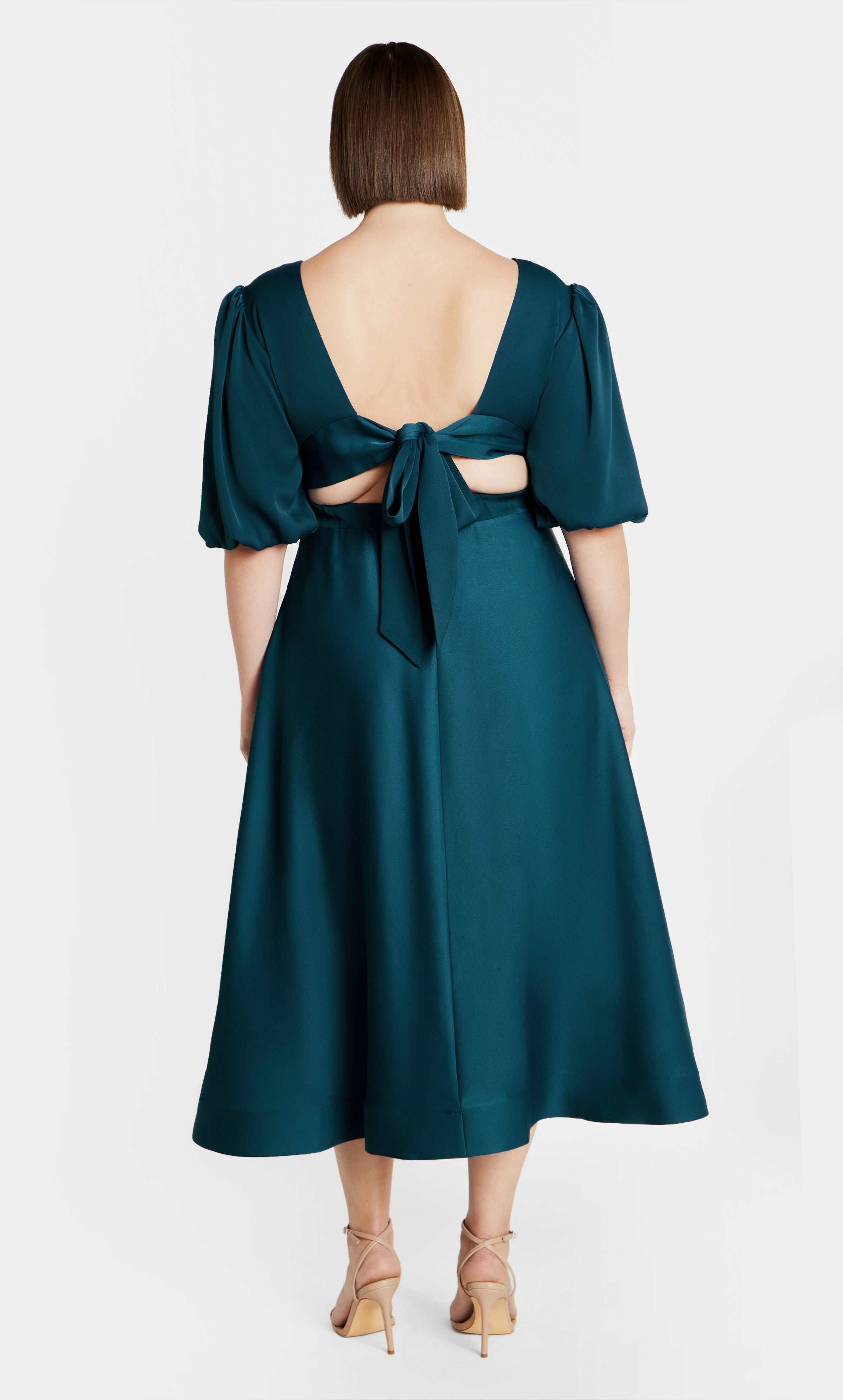 Lula Dress - teal, GREEN, alternate image number 1