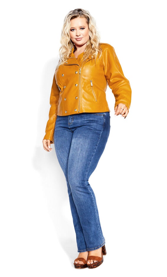 Megan Jacket - caramel, BROWN, alternate image number null