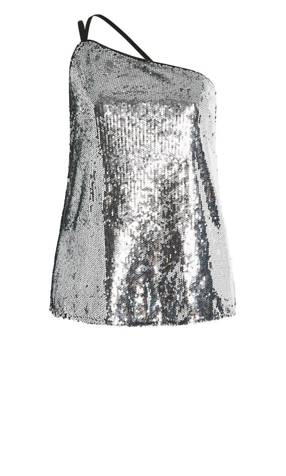 Ansley Top - silver, GRAY, alternate image number null