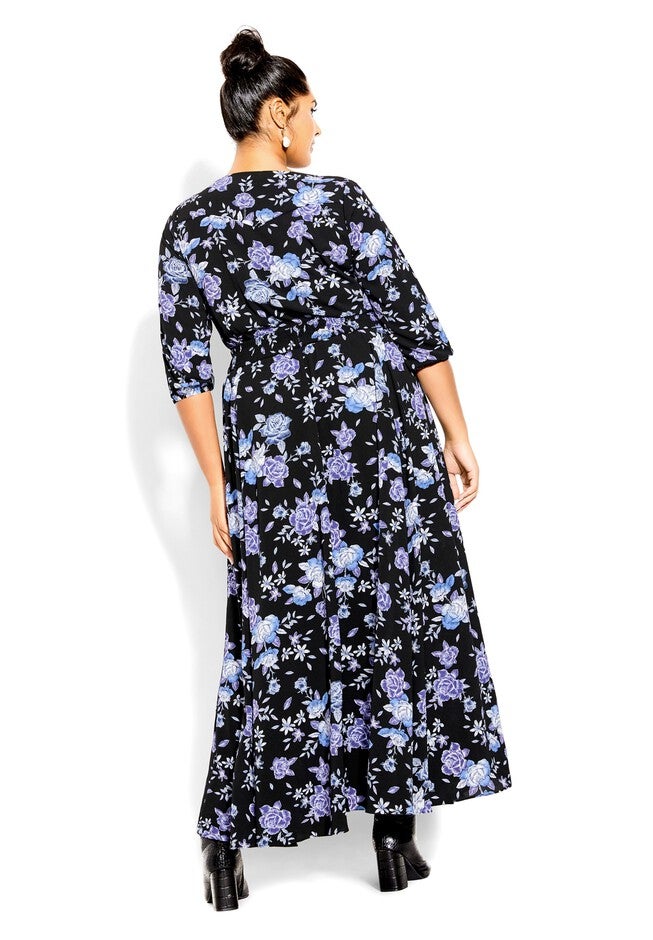 Lyra Maxi Dress - blue, BLUE, on-hover image number 1