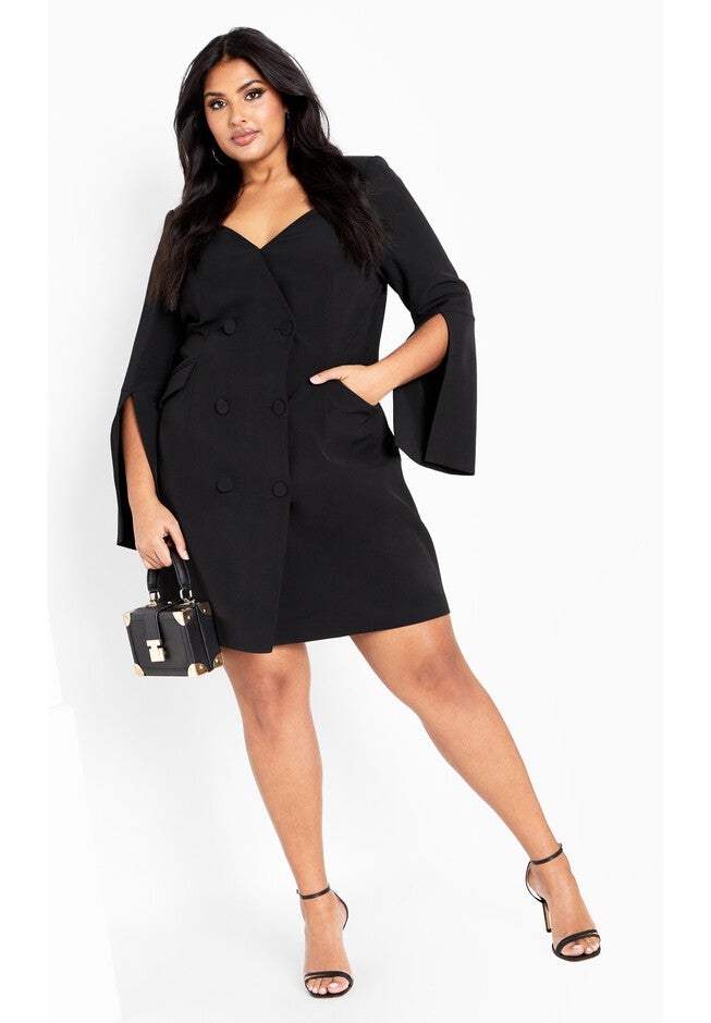 Kallie Dress - black, BLACK, on-hover image number null