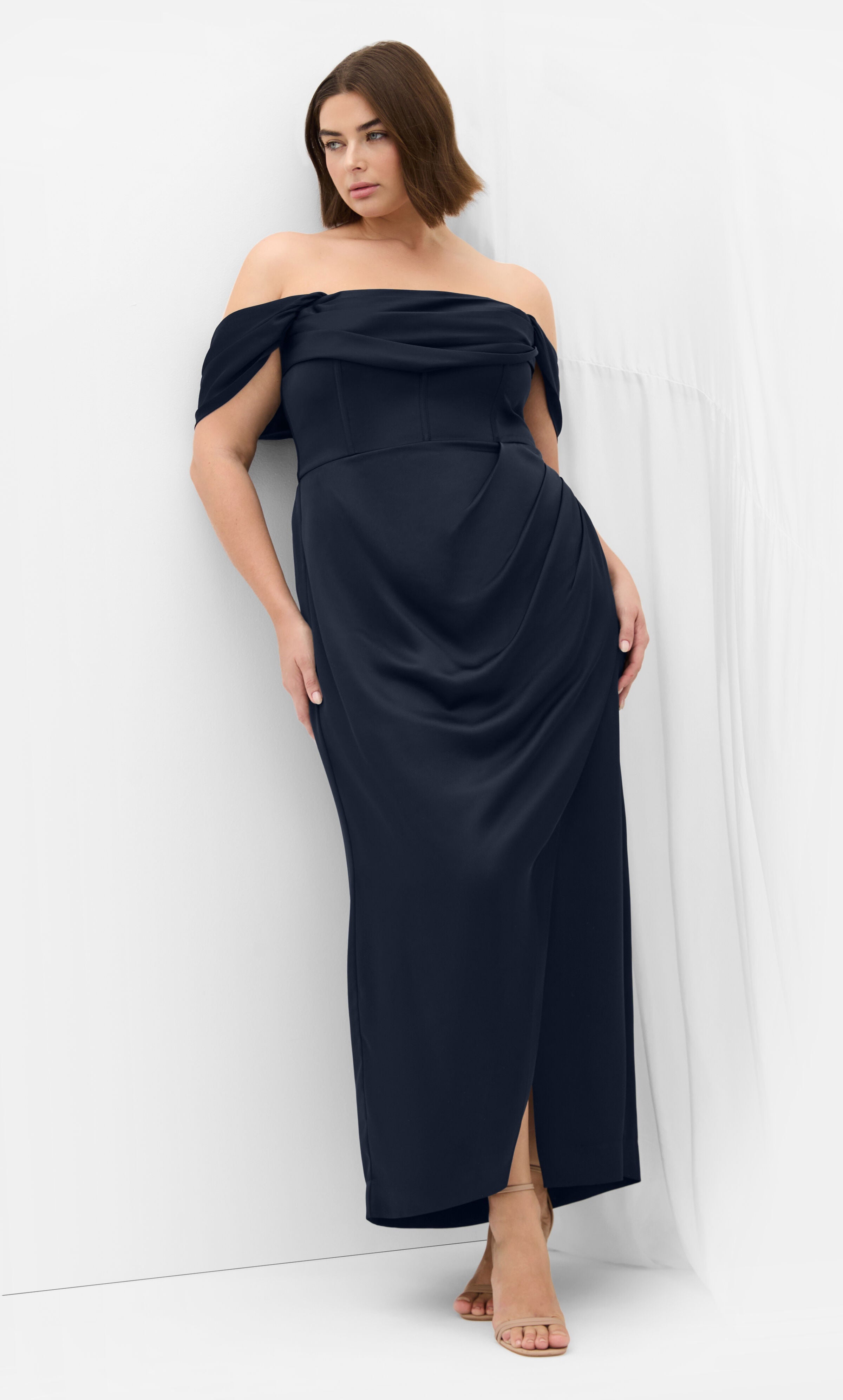 Forbidden Love Maxi Dress - navy, BLUE, hi-res image number 0