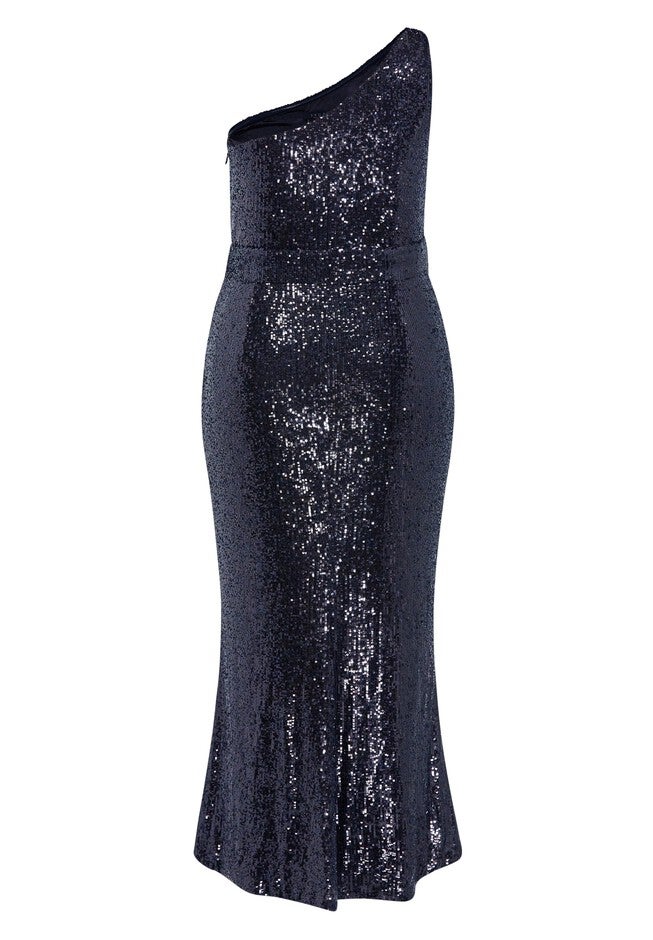 Athena Maxi Dress - navy, BLUE, alternate image number 3