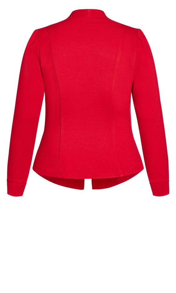 Piping Praise Jacket - cherry, RED, alternate image number null
