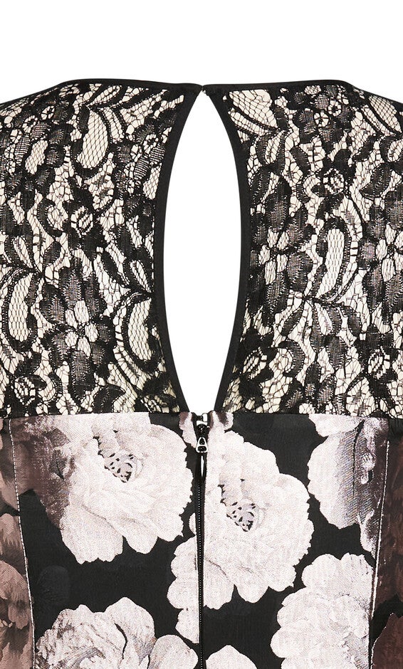 Arlette Dress - black, BLACK, alternate image number null