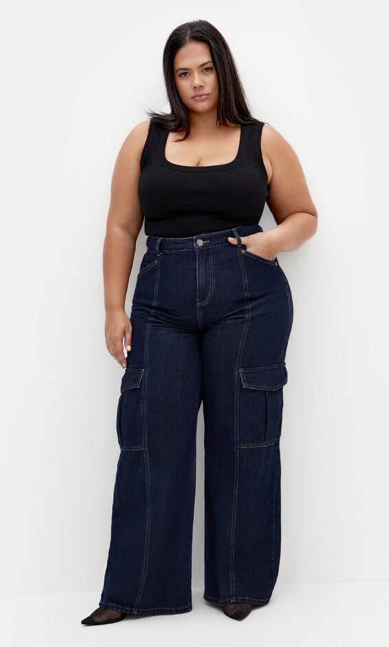 Harley Etta Jean - dark denim, BLUE, hi-res image number 0