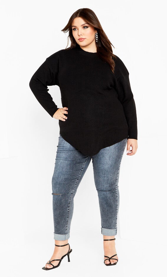 Madison Sweater - black, BLACK, alternate image number null