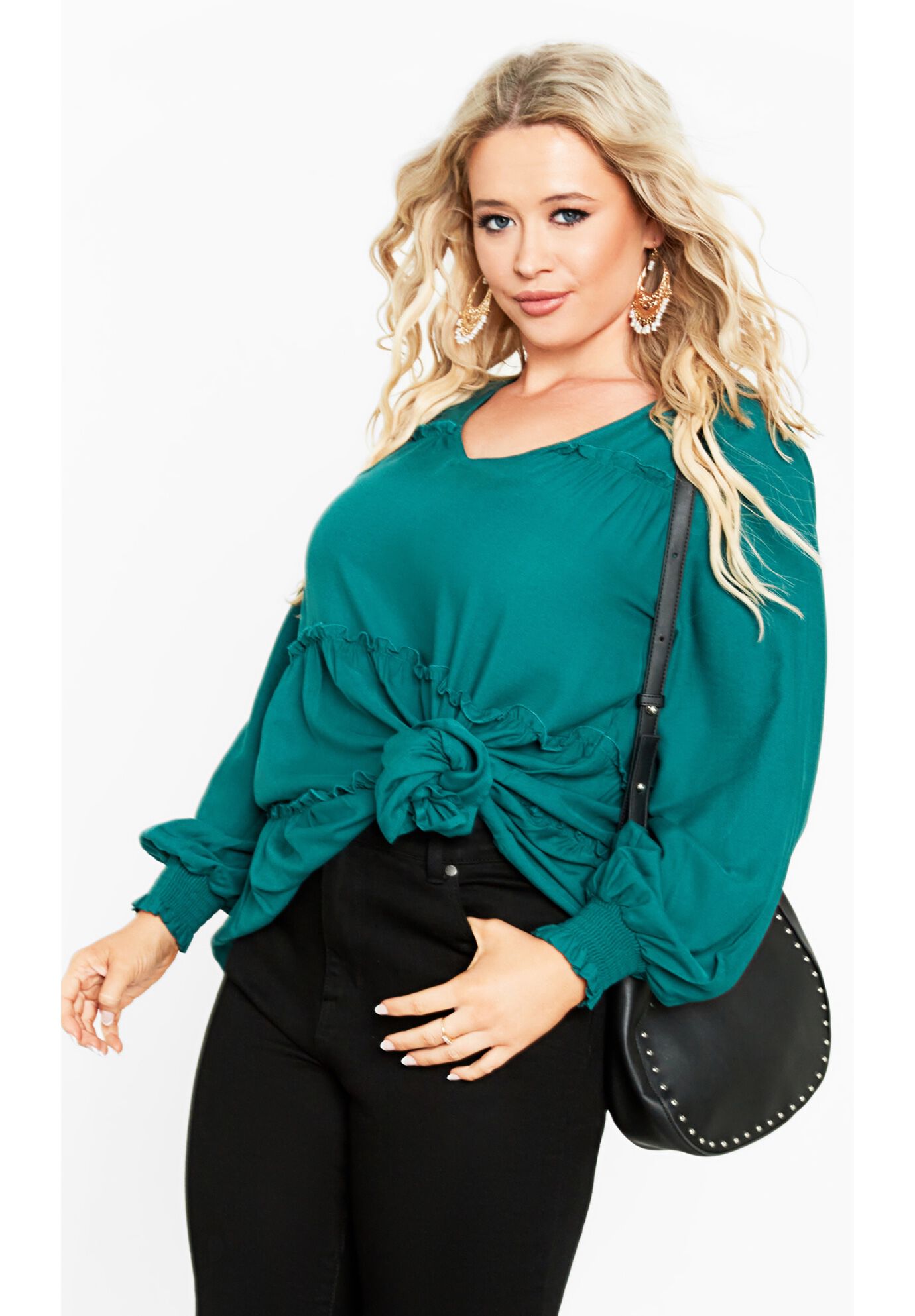 Neela Top, GREEN, alternate image number 3