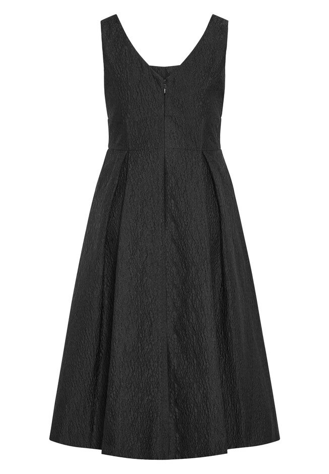 Estella Dress - black, BLACK, alternate image number null