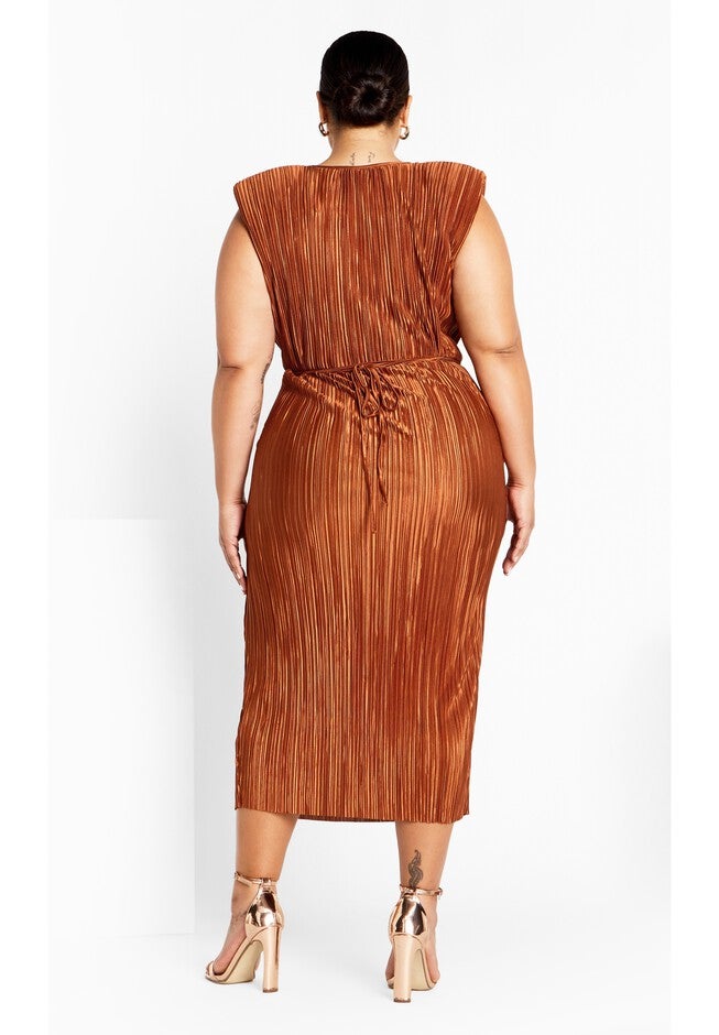 Alexis Dress - bronze, BRONZE, on-hover image number 1