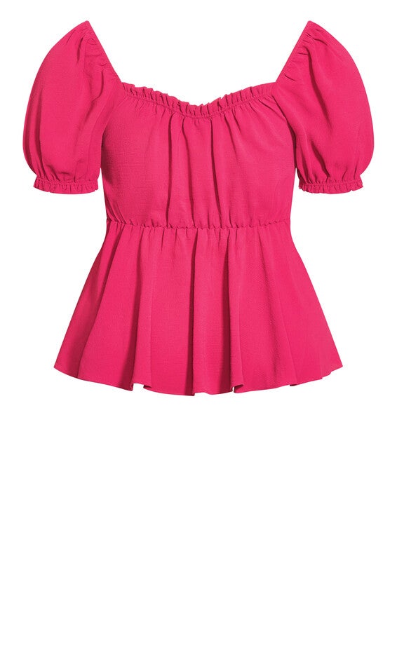 Quirky Top - raspberry, PINK, alternate image number 6