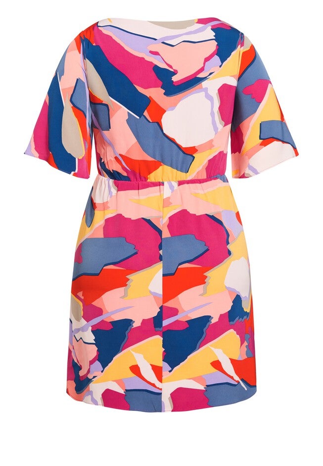 Brittany Dress - multi, BLUE, alternate image number null