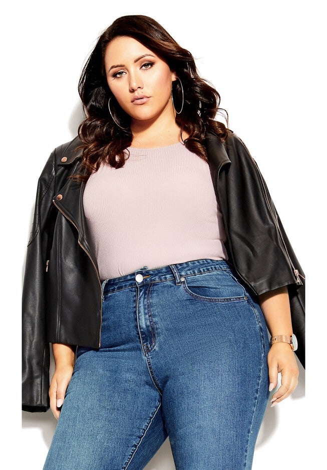 Harley Classic Flare Jean - light wash, BLUE, alternate image number null