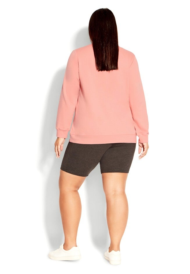 Splice Stripe Placement Top, SOFT PEACH, alternate image number null