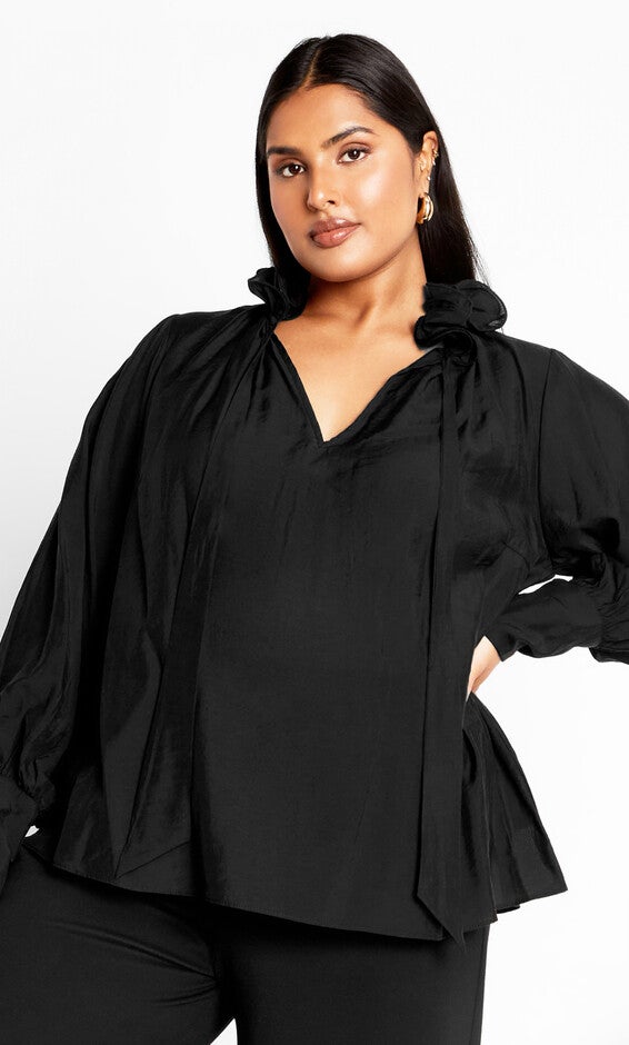 Antoinette Top - black, BLACK, hi-res image number null