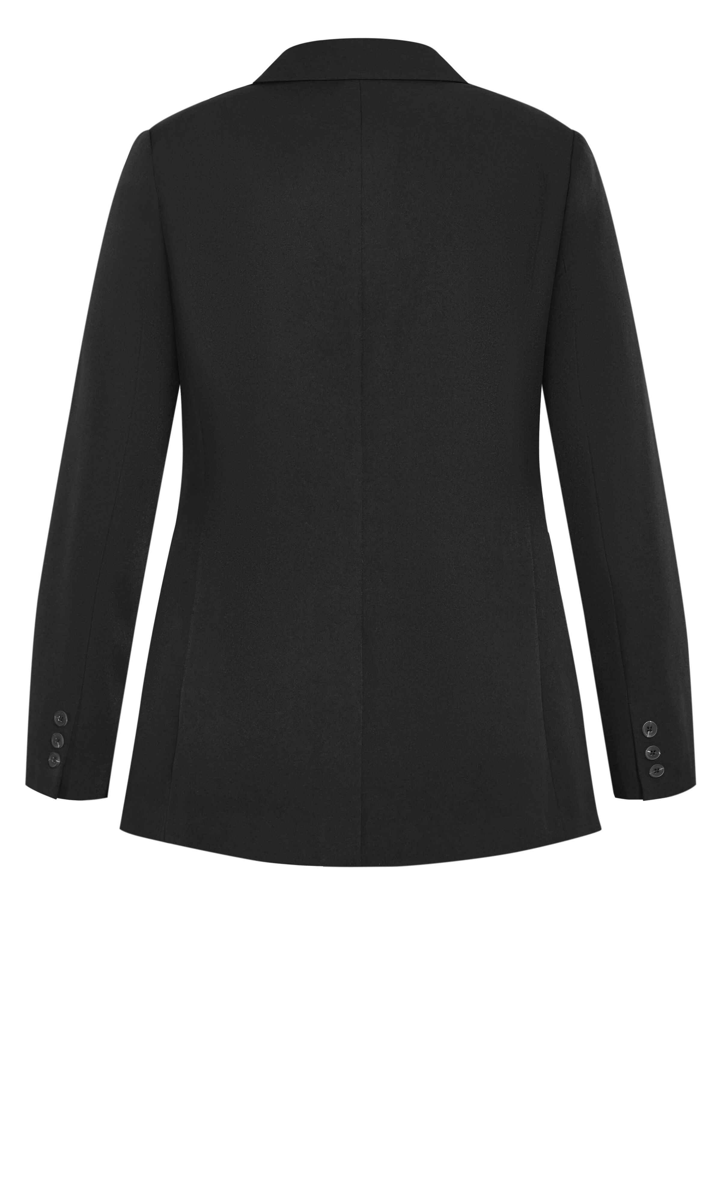 Yazmin Blazer, BLACK, alternate image number 4