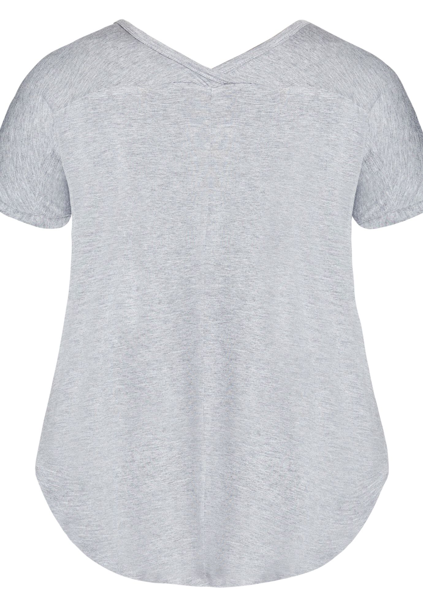 Must Have Tee, GREY MARLE, alternate image number 4