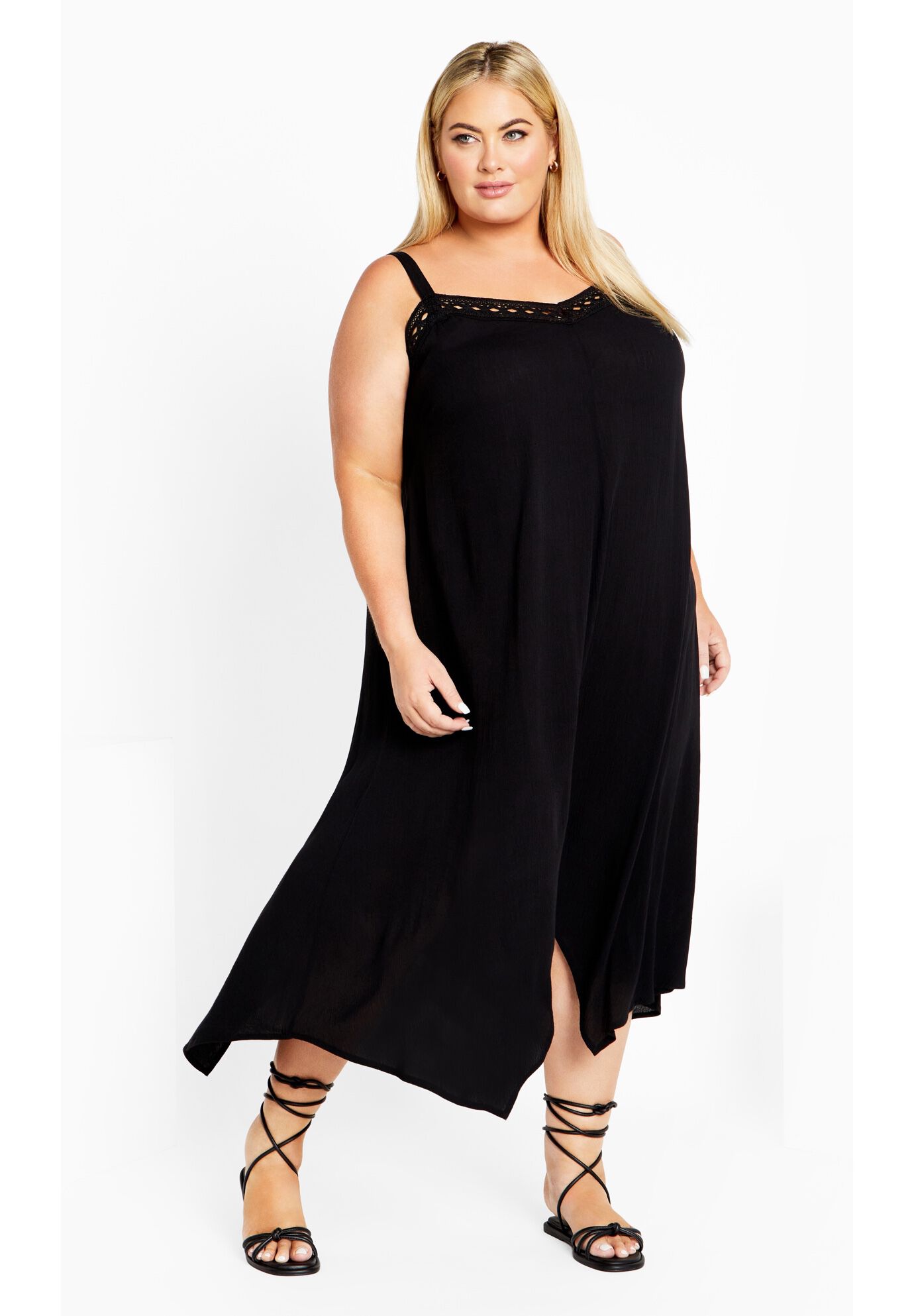Bethany Dress, BLACK, on-hover image number 1