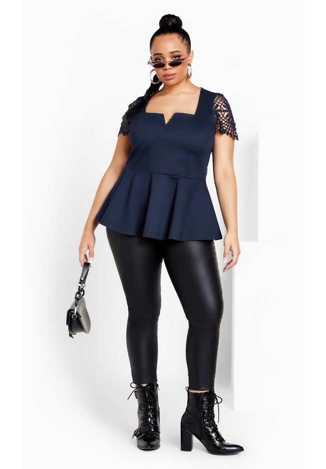 Amy Top - navy, BLUE, alternate image number null