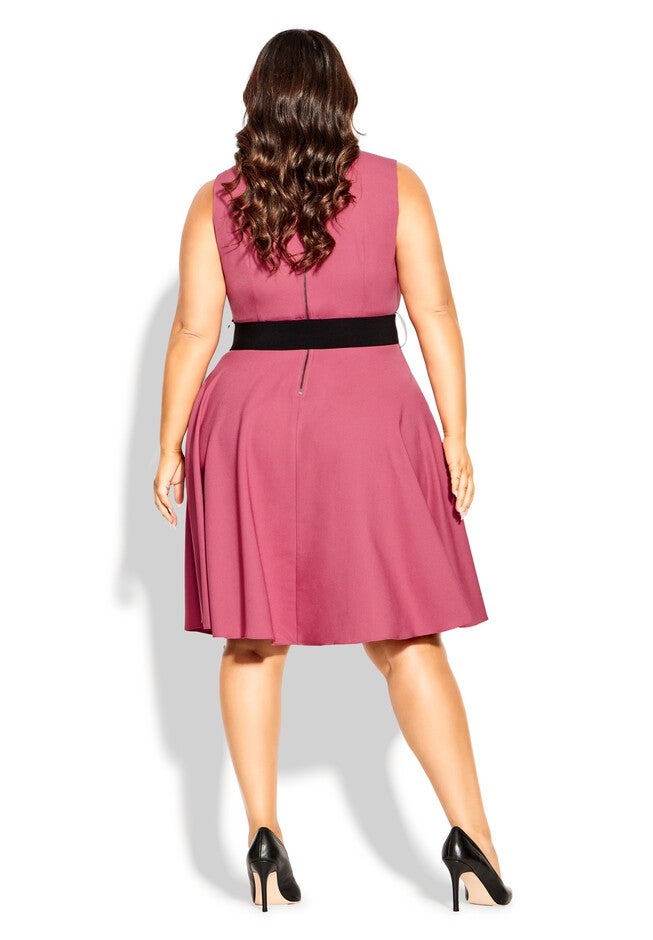 Katherine Dress - rosey, PINK, alternate image number null
