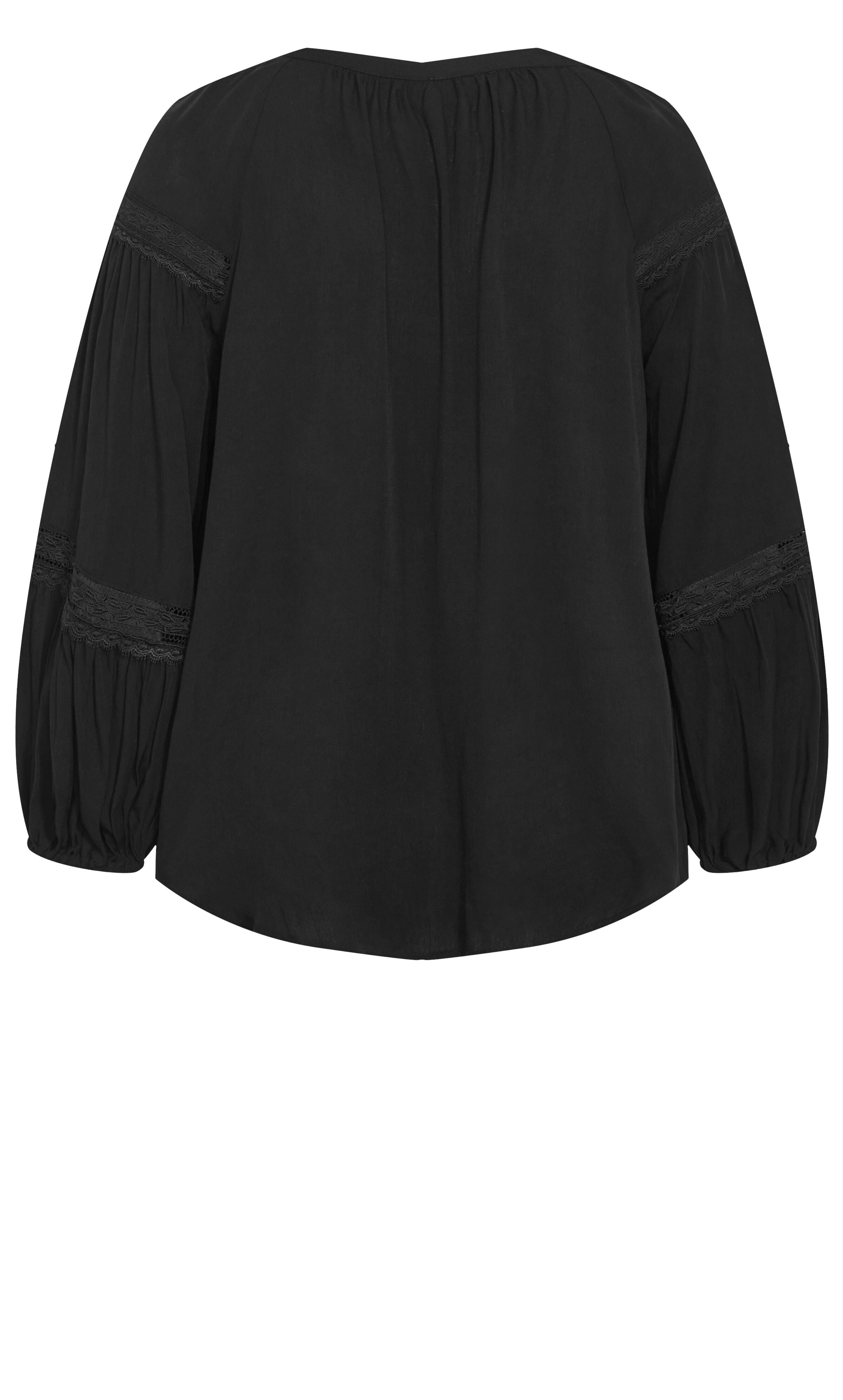 Averi Shirt - black, BLACK, alternate image number 4