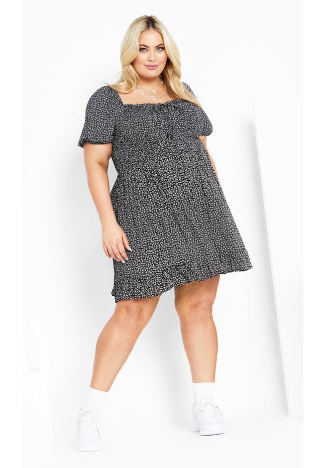 DRESS DARLING S/S, BLACK, on-hover image number null
