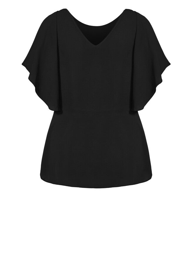 Romantic Mood Top - black, BLACK, alternate image number 4