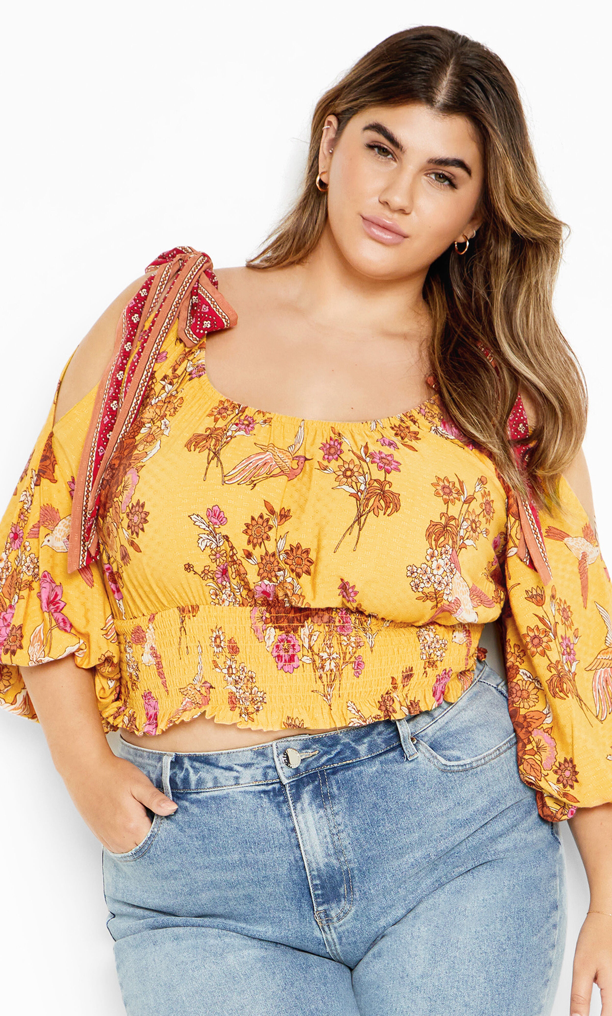 Venice Top - sunflower