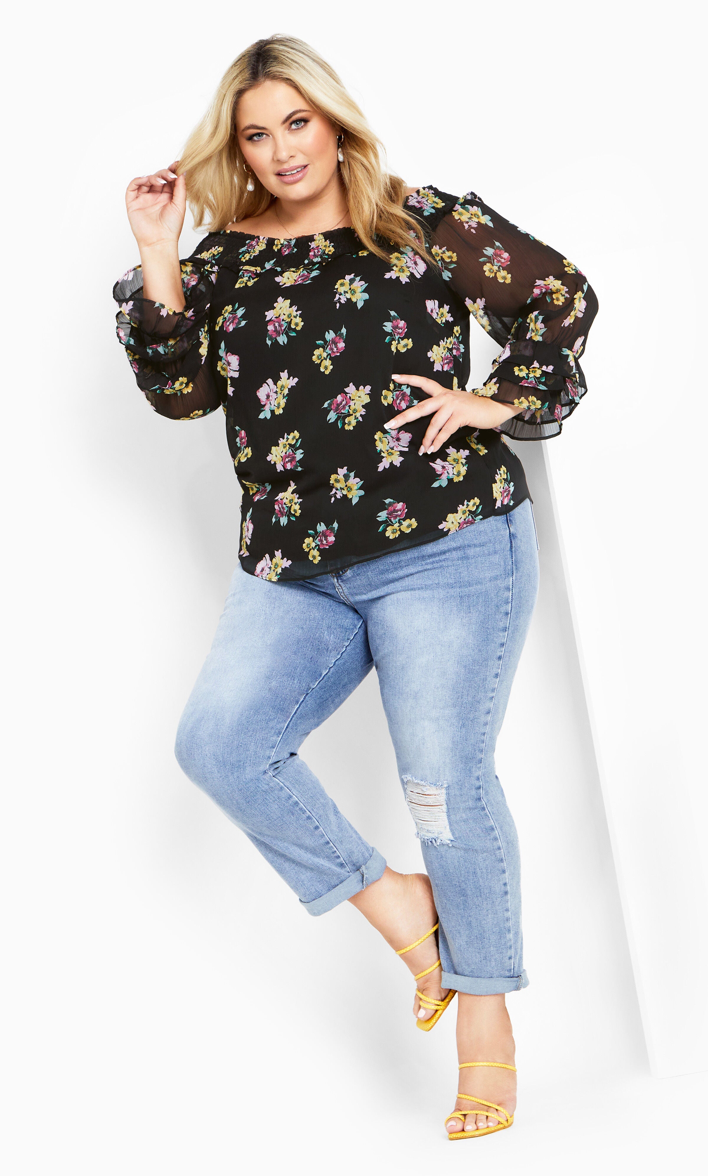 Anais Top - black, BLACK, alternate image number 2