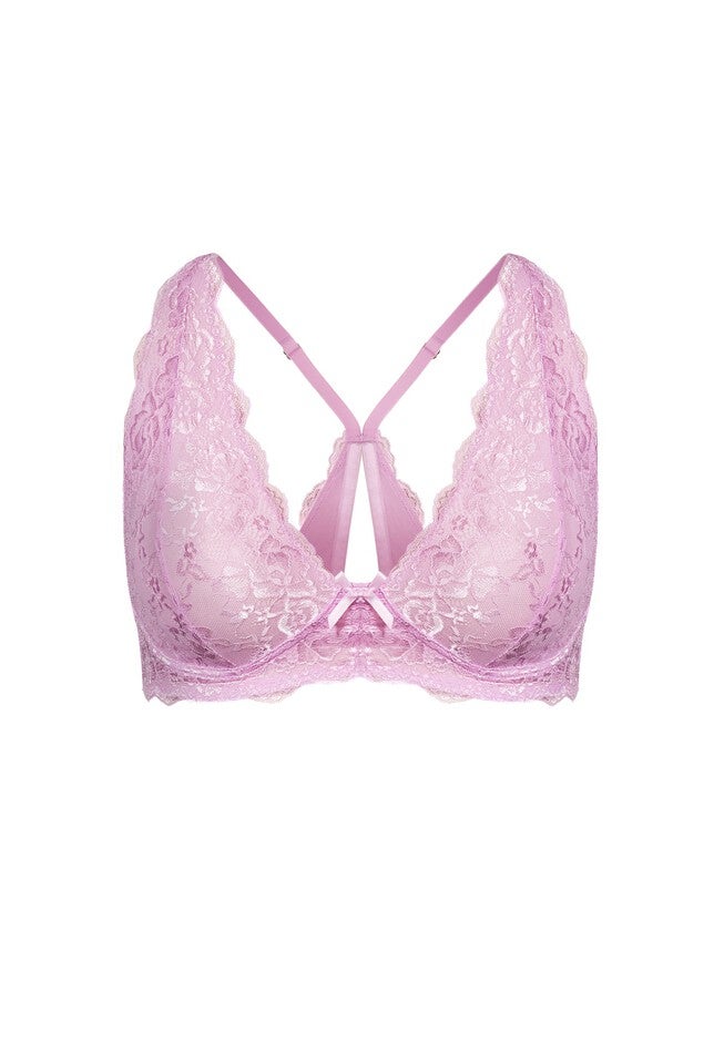 Zoey Bralette - purple rose, PURPLE, alternate image number null