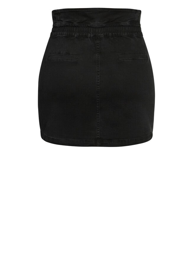 Denim Love Skirt - black, BLUE, alternate image number null