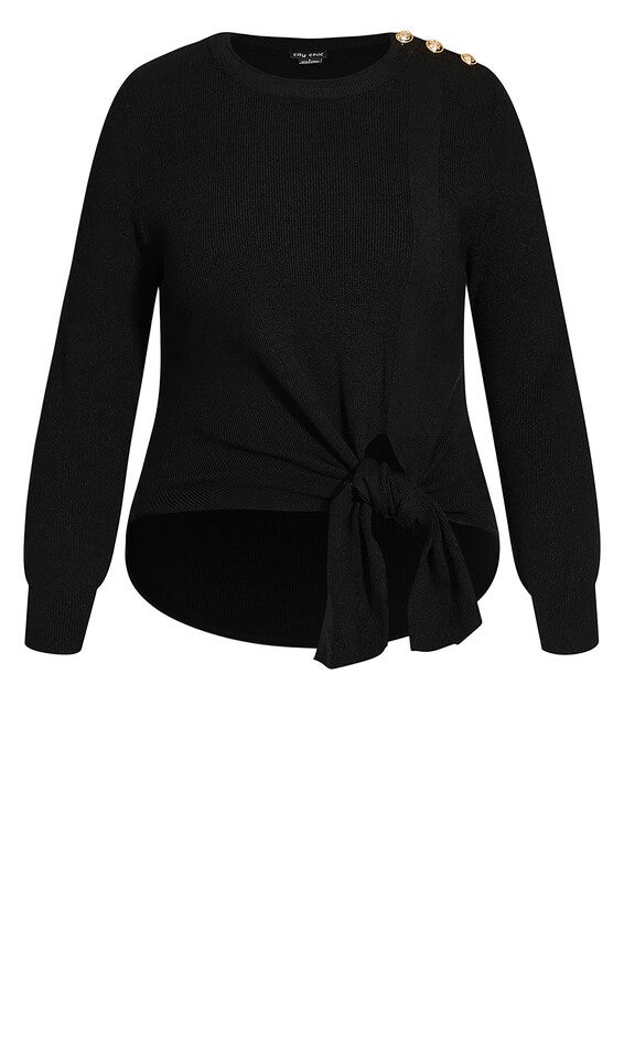 Royal Sweater - black, BLACK, alternate image number null
