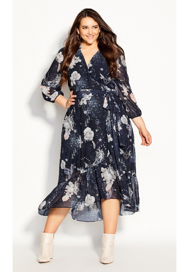 Divinity Maxi Dress - navy, BLUE, hi-res image number 0